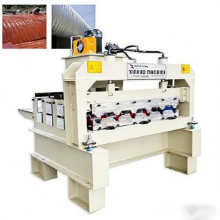 corrugated sheet curving machine