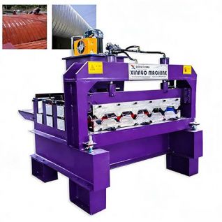 hydraulic roof curving roll forming machine