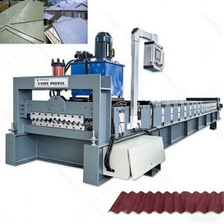 metal corrugated machine