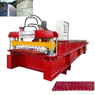 corrugated iron machine