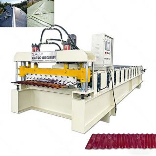 corrugated roof sheet making machine