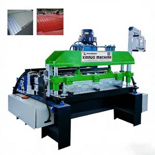 corrugated iron curving machine