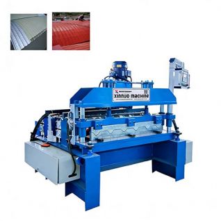 roof sheet crimping machine
