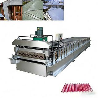 corrugated roof sheet making machine