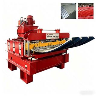 hydraulic roof curving roll forming machine