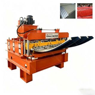 roof panel curving machine