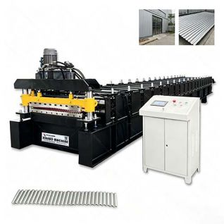 corrugated iron machine