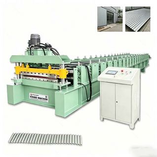 corrugated metal machine