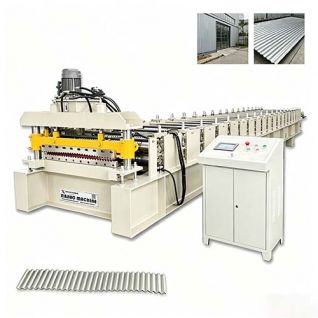corrugated metal rolling machine