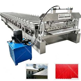 corrugated roof sheet making machine