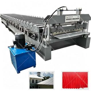 corrugated sheet bending machine