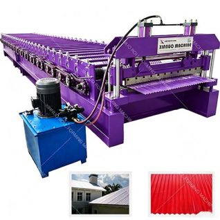 corrugated sheet forming machine