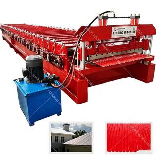 metal corrugated machine