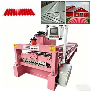 Corrugated Steel Panel Roll Forming Machine for Industrial Roofing and Wall Cladding Manufacturing Lines