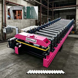 Corrugated Roll Making Machine for Industrial Roofing Sheet Production and Steel Panel Manufacturing Systems