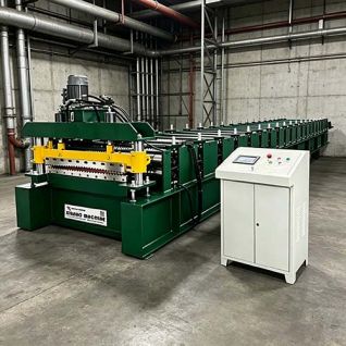 Heavy-Duty Corrugated Metal Machine for Industrial Roofing Panel Manufacturing and Steel Sheet Production Lines