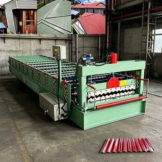Corrugated Sheet Forming Machine for Industrial Roofing Panel Manufacturing and Steel Structure Production Lines