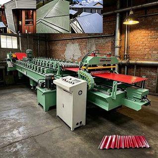 Industrial Metal Corrugated Machine for High-Volume Roofing Sheet Production and Steel Panel Manufacturing Lines