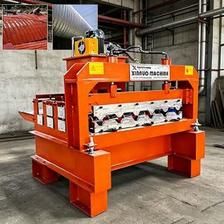 Corrugated Sheet Curving Machine for Industrial Metal Roofing Arc Forming and Steel Structure Construction