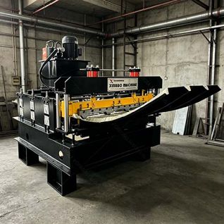 Roof Sheet Crimping Machine for Industrial Curved Metal Roofing Sheet Forming and Steel Structure Applications