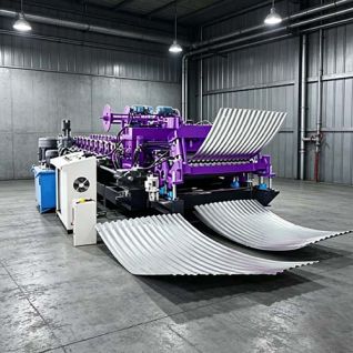 High-Efficiency Silo Wall Production Line for Steel Grain Storage Manufacturing