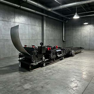 Metal Silo Rack Post Machine