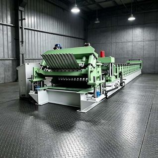 Heavy Duty Steel Grain Silo Wall Panel Roll Forming Machine