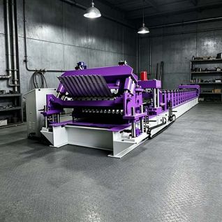 Fully Automatic Silo Wall Panel Roll Forming Machine